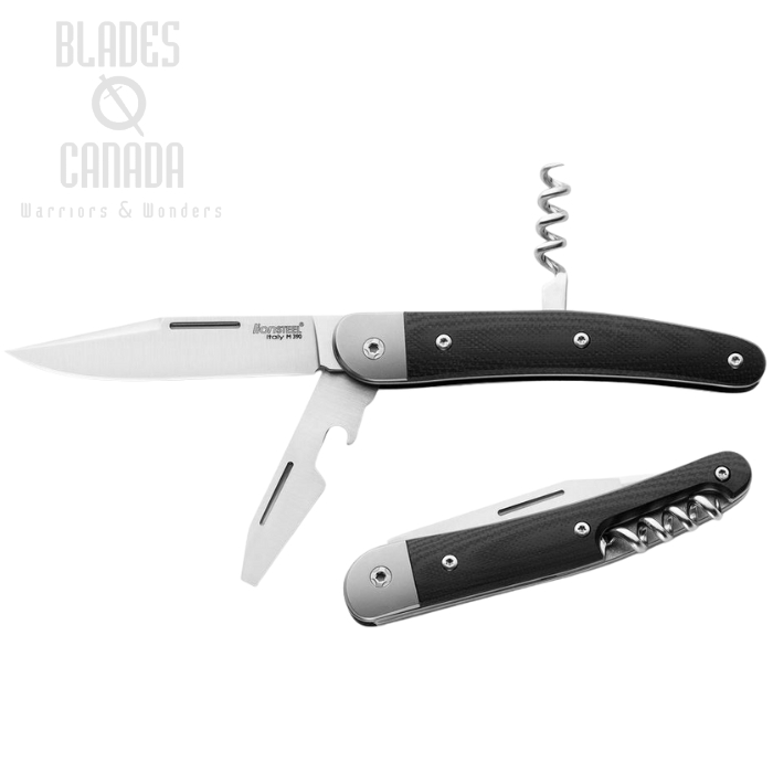 Lion Steel JK3 GBK Jack Slipjoint Folding Knife, M390 Triple, G10 Black